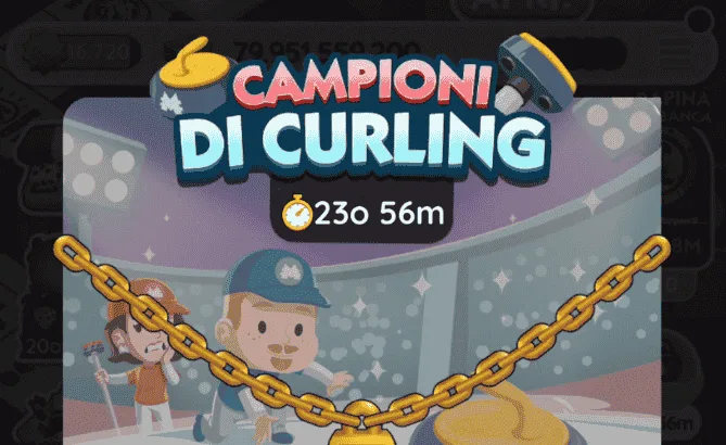 Evento Campioni Di Curling Monopoly Go (Elenco dei Premi)